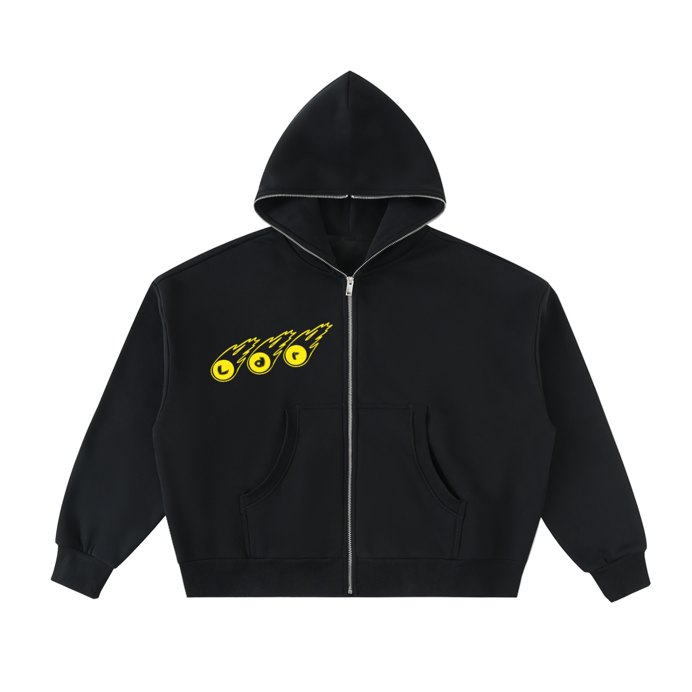Men's Full-Zip Boxy Hoodie
