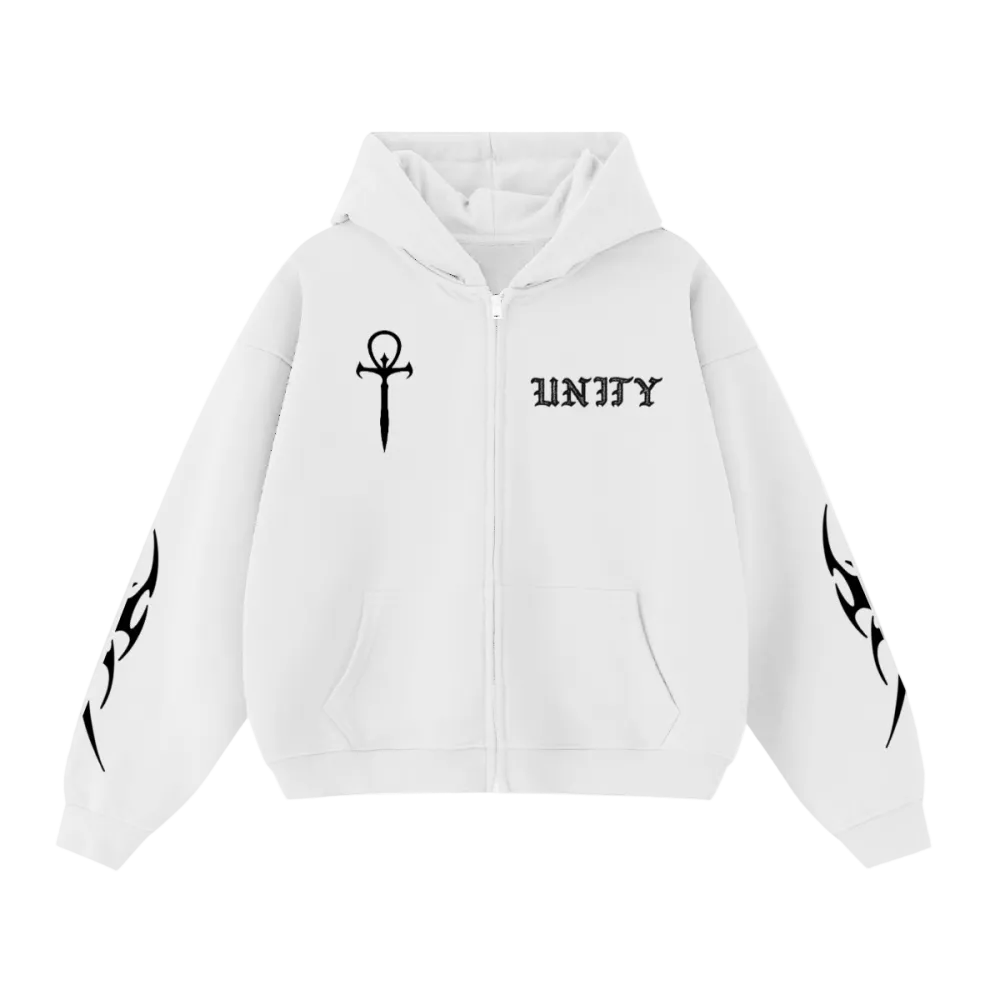 Unisex Zip Hoodie