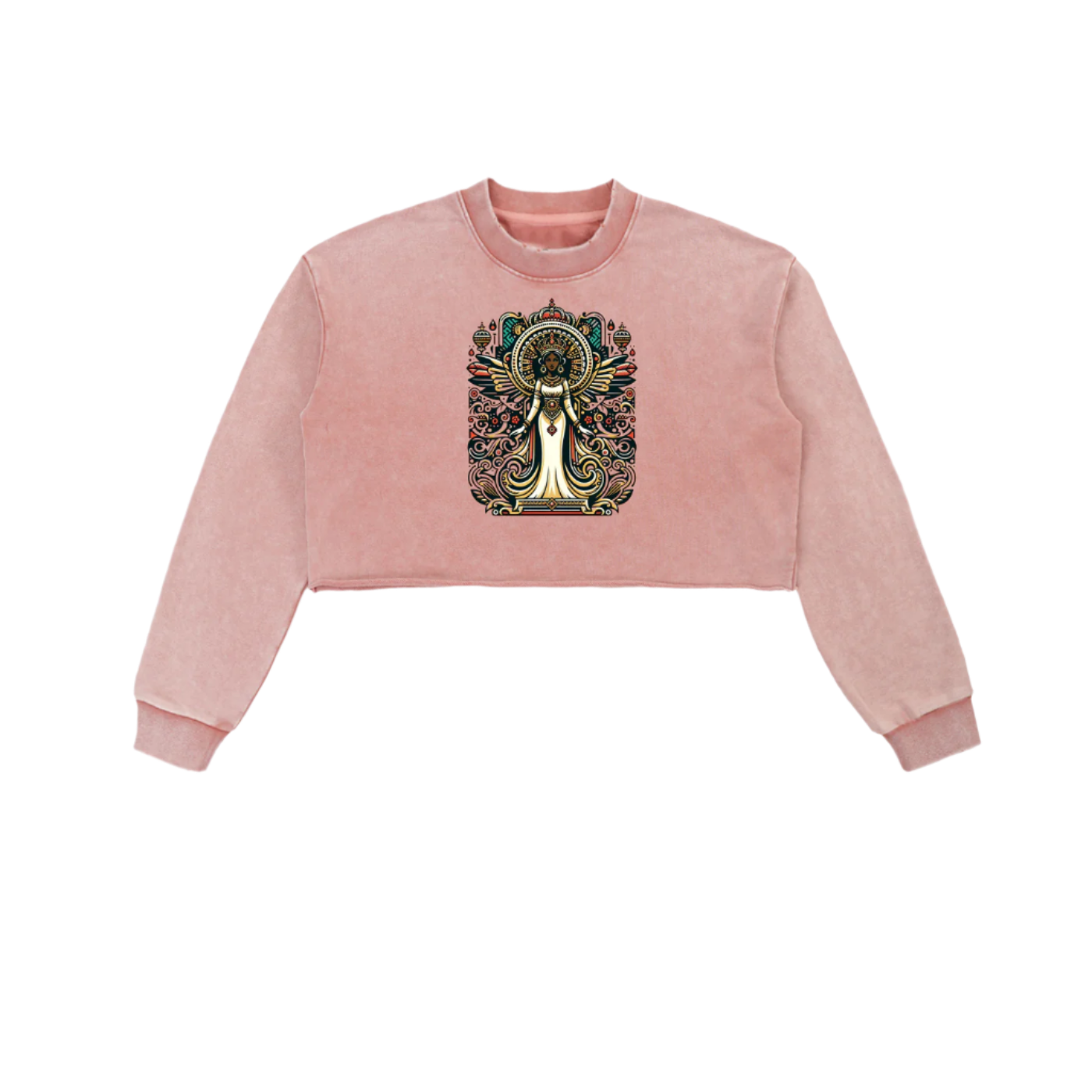 Djergou Royal Family LDR Cropped Sweatshirt