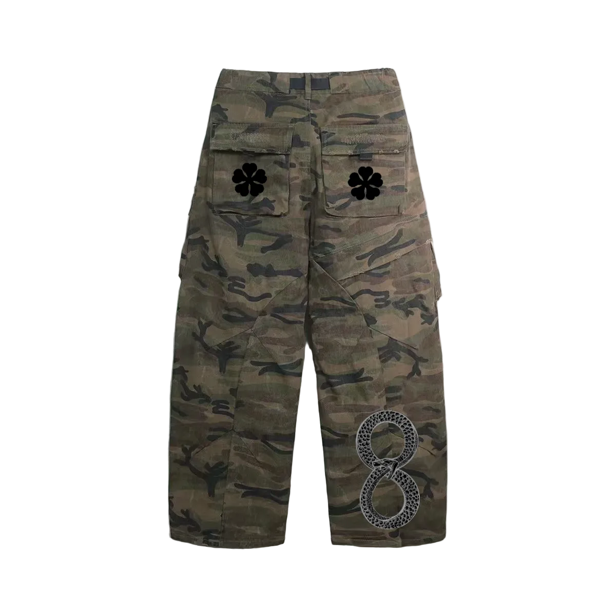 Unisex Camouflage Jeans