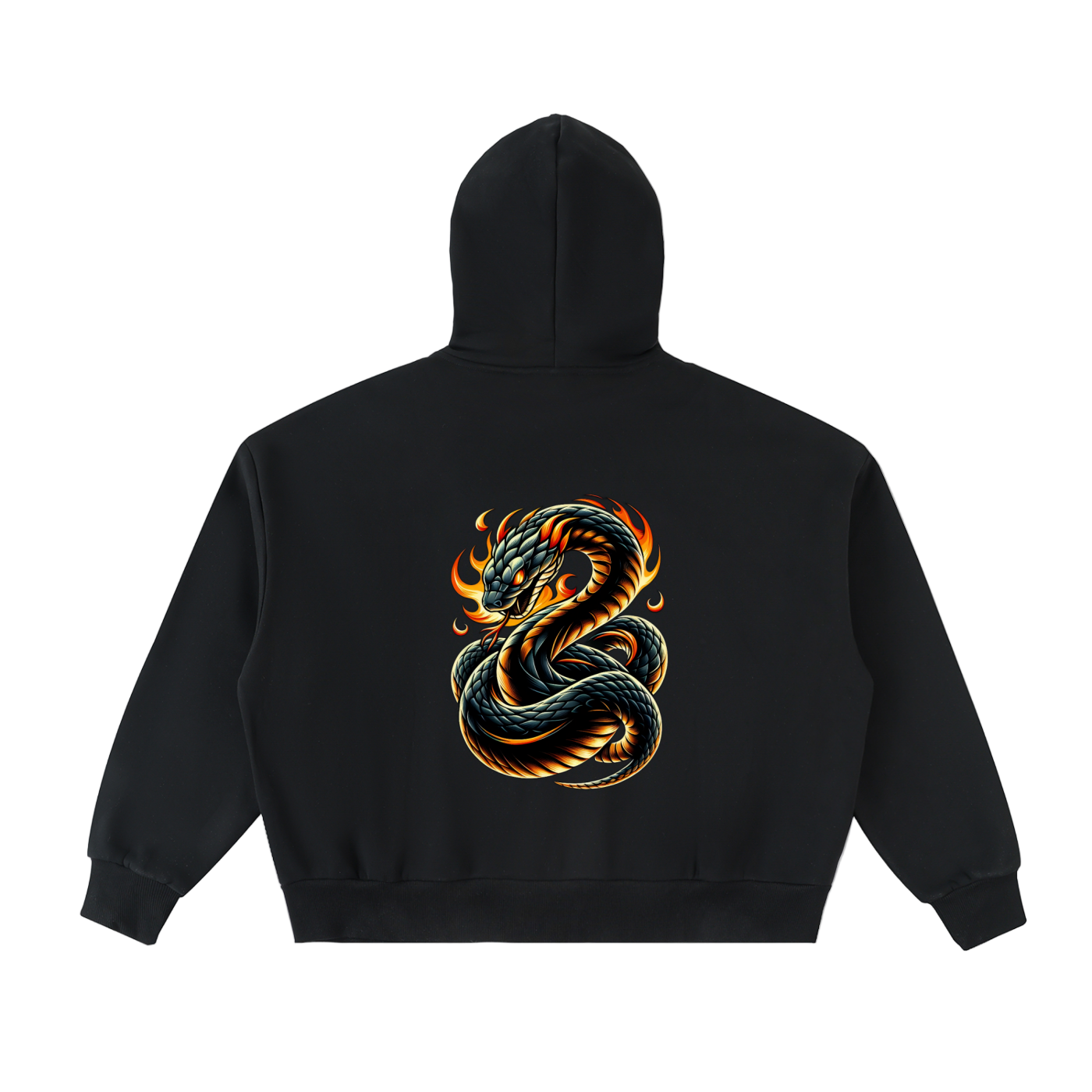 Men's Full-Zip Boxy Hoodie