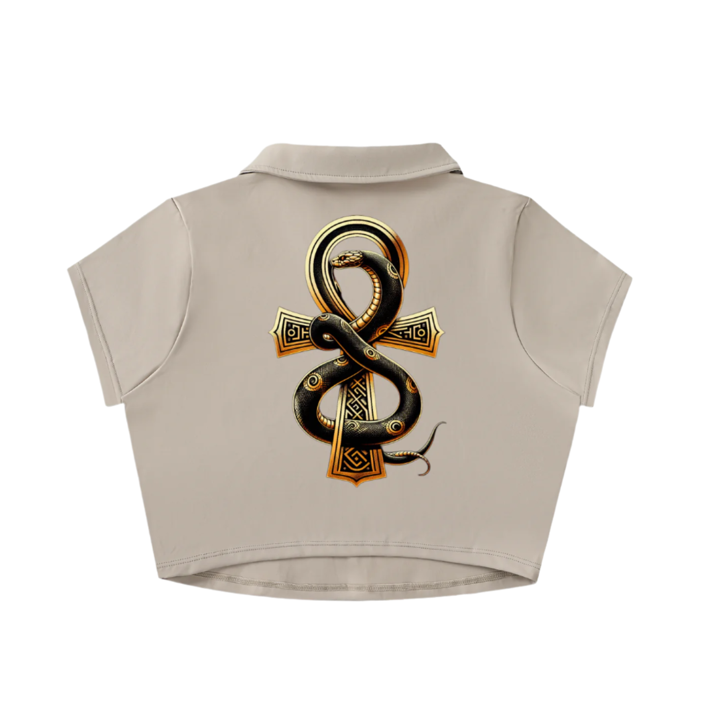 Women's V-Neck Crop Top