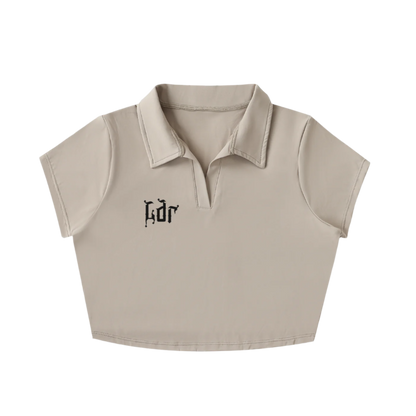 Women's V-Neck Crop Top