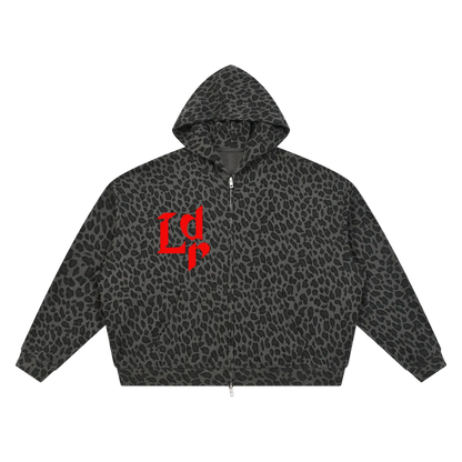 Unisex Leopard Hoodie