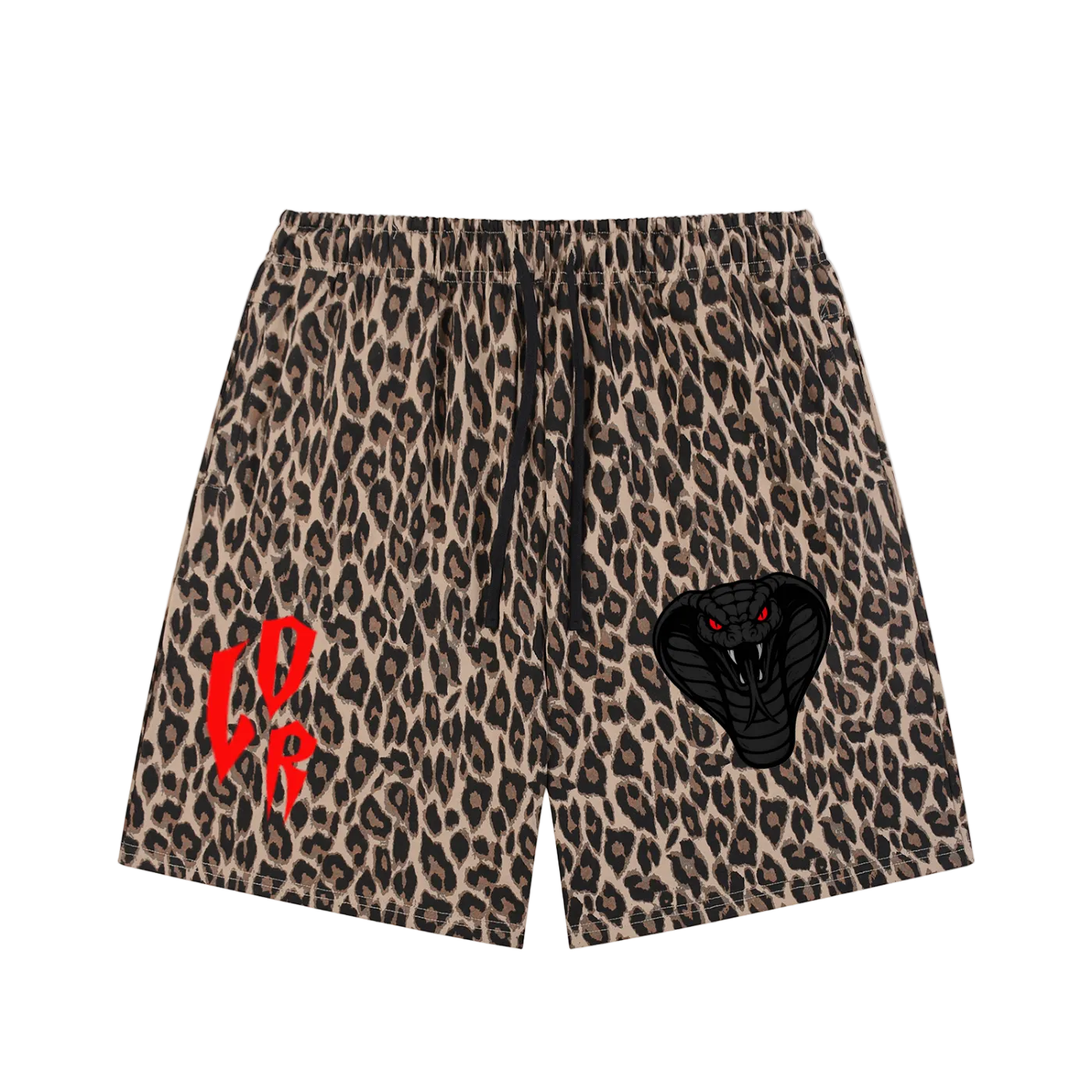 Unisex Leopard Shorts