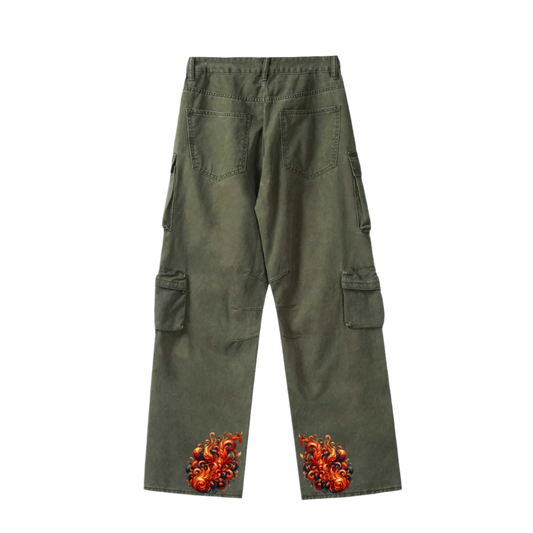 Vintage Multi-Pocket Cargo Pant