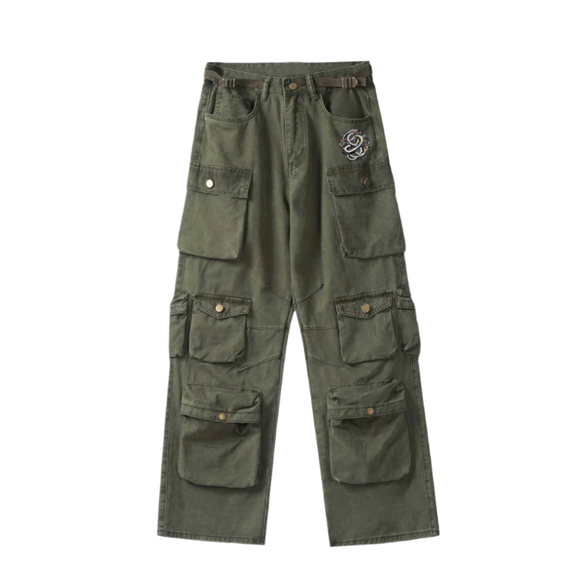 Vintage Multi-Pocket Cargo Pant