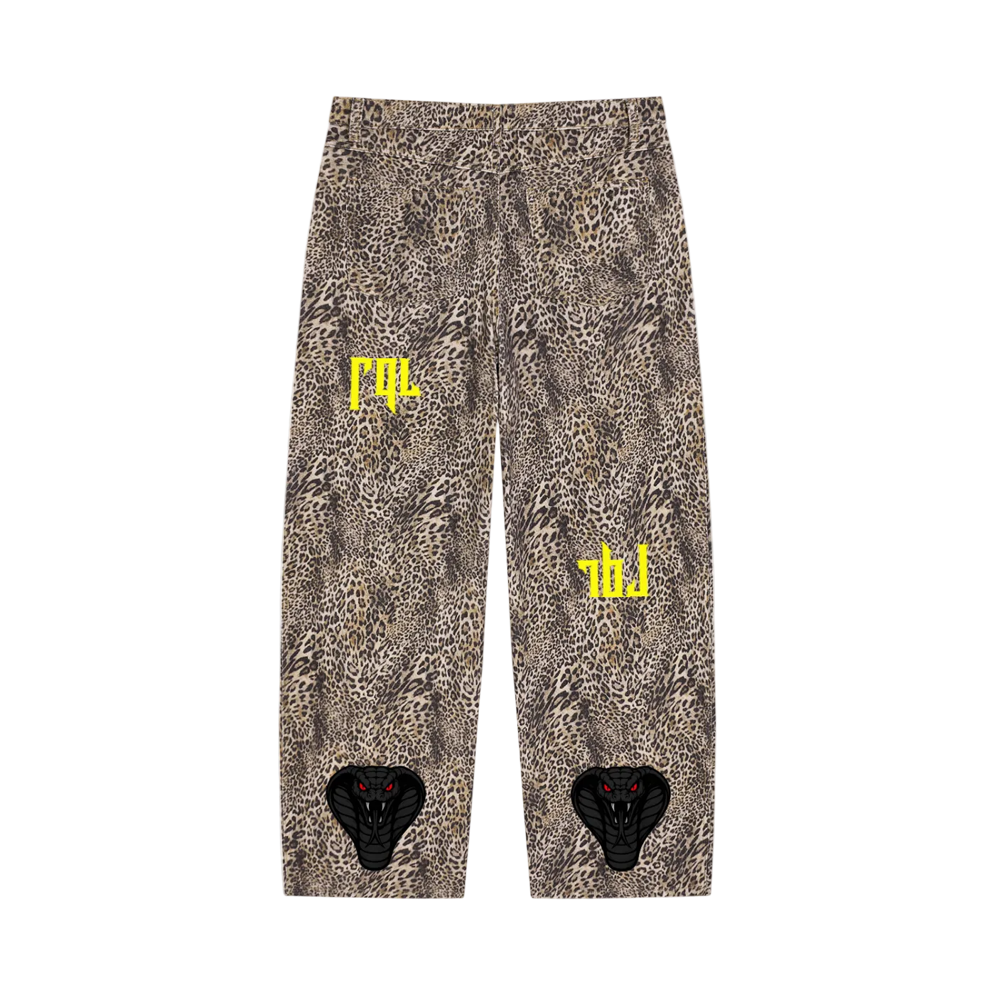 Men's Leopard Jeans
