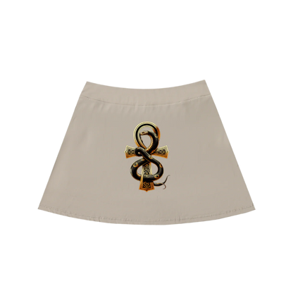 Women's Pocketed A-Line Skirt
