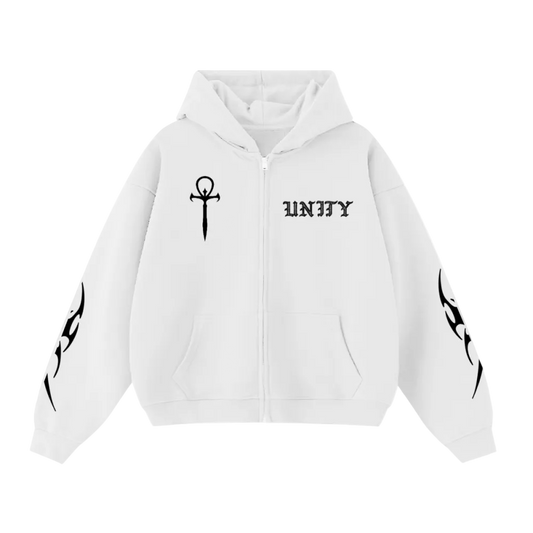 Unisex Zip Hoodie
