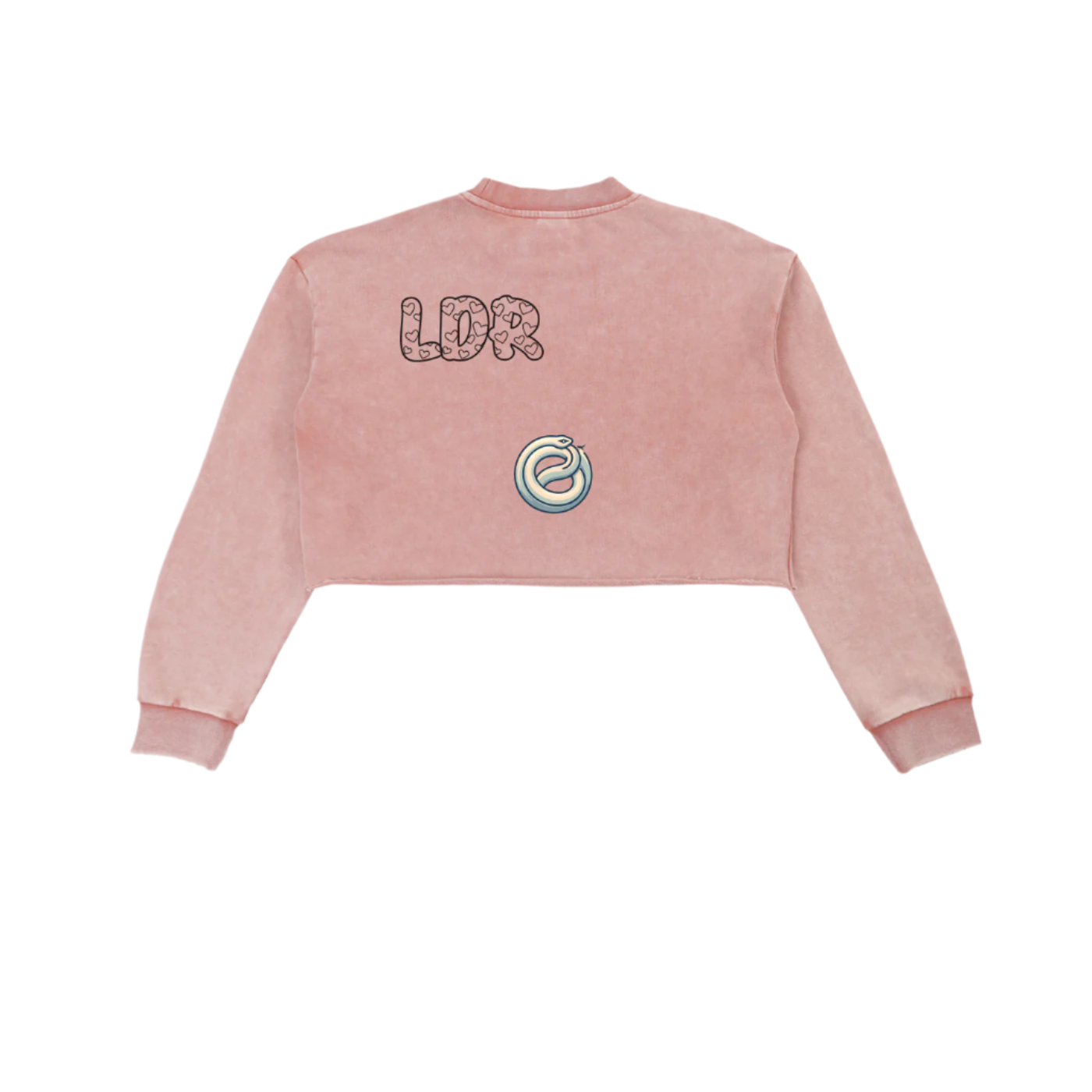 Djergou Royal Family LDR Cropped Sweatshirt