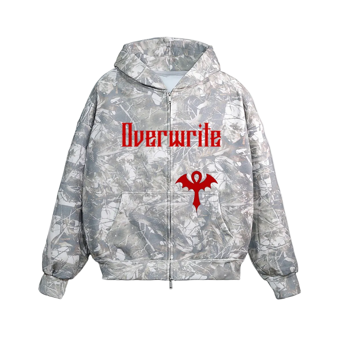 Unisex Camo Hoodie – Life-Death-Rebirth