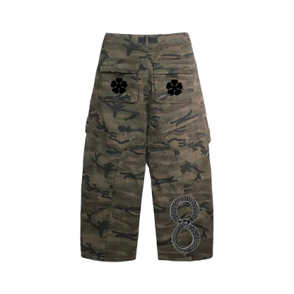 Unisex Camouflage Jeans