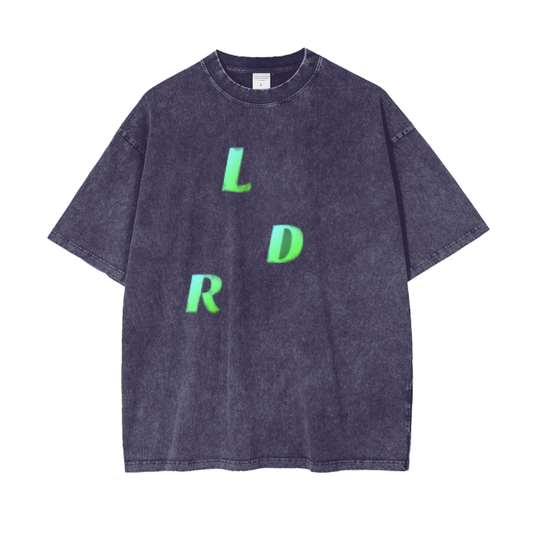 Acid Wash Oversize T-Shirt - 250 GSM