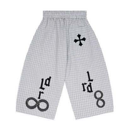 Unisex Plaid Shorts