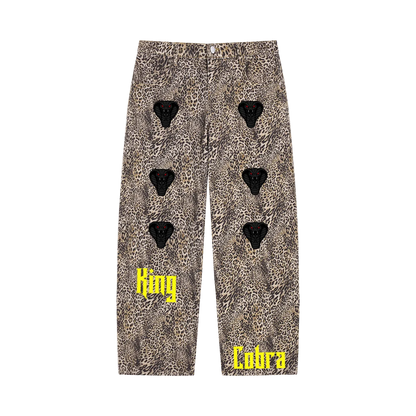 Men's Leopard Jeans