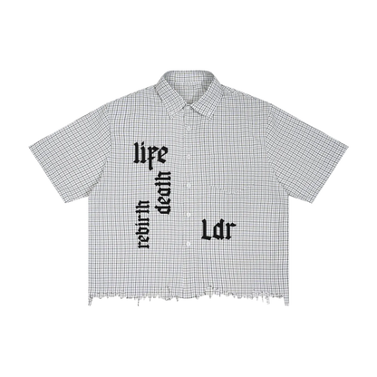 Unisex Plaid Shirt