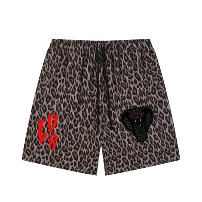 Unisex Leopard Shorts