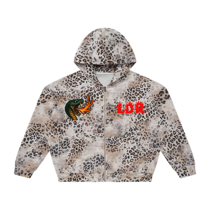 Unisex Leopard Hoodie