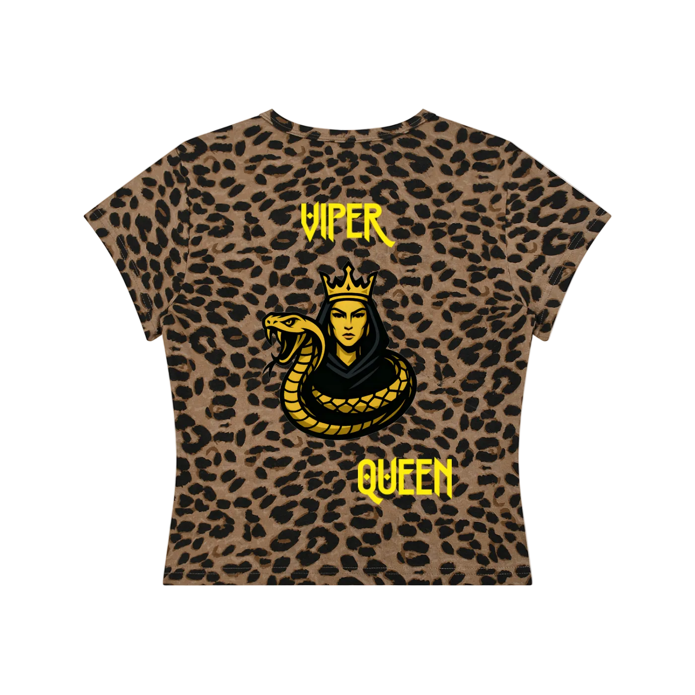 Women’s Leopard Crop T-Shirt