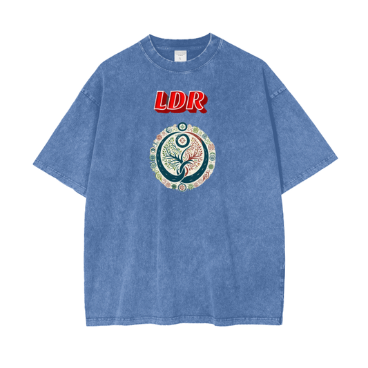 Acid Wash Oversize T-Shirt - 250 GSM