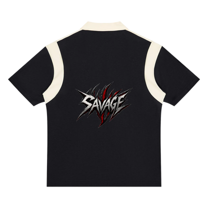 Men's Zip Polo Shirt