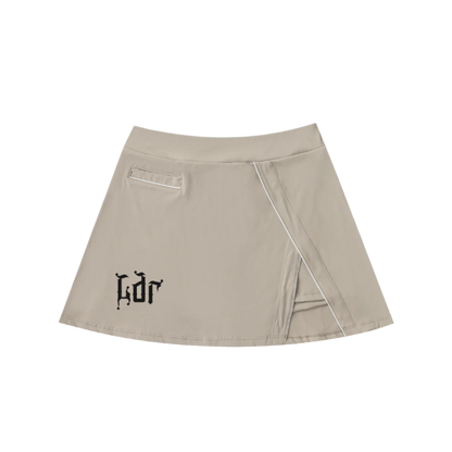 Women's Pocketed A-Line Skirt