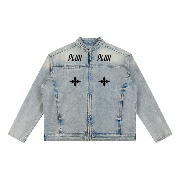 Unisex Denim Jacket β Life-Death-Rebirth