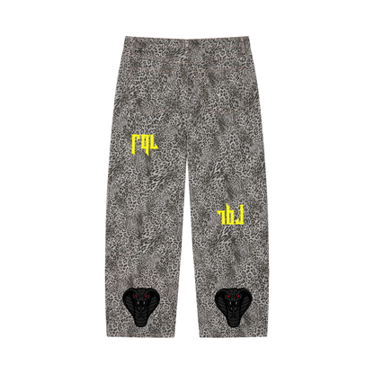 Men's Leopard Jeans