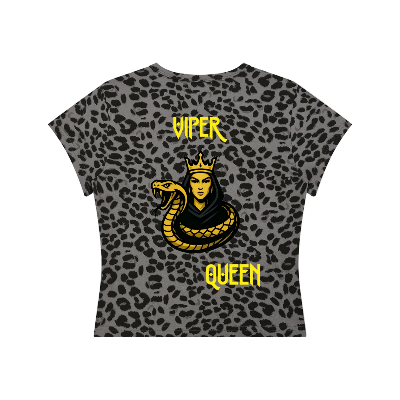 Women’s Leopard Crop T-Shirt