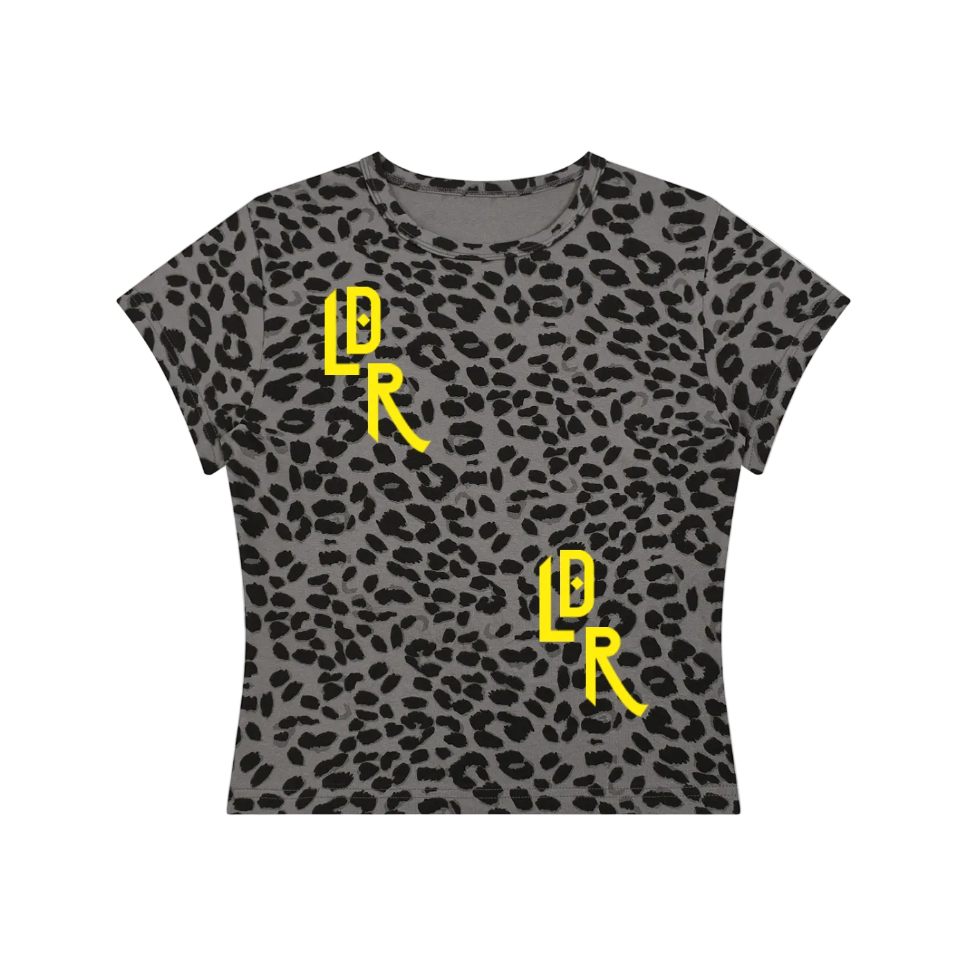 Women’s Leopard Crop T-Shirt