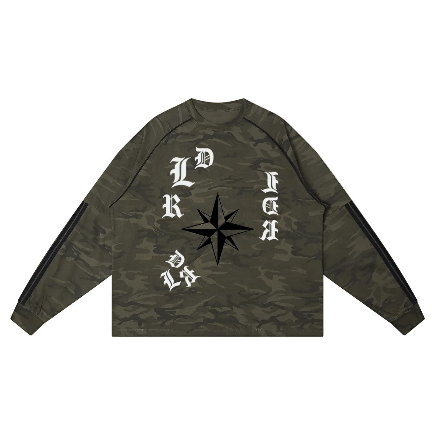 Men's Camo Long Sleeve T-Shirt