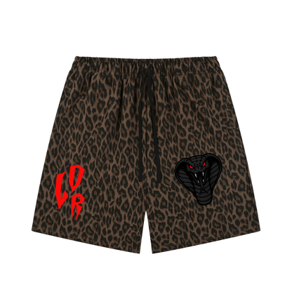 Unisex Leopard Shorts