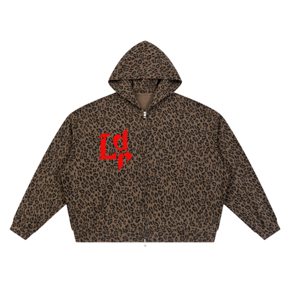 Unisex Leopard Hoodie