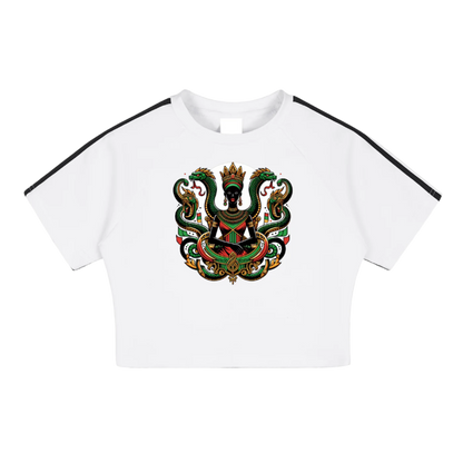 Djergou Royal Family LDR Crop Top